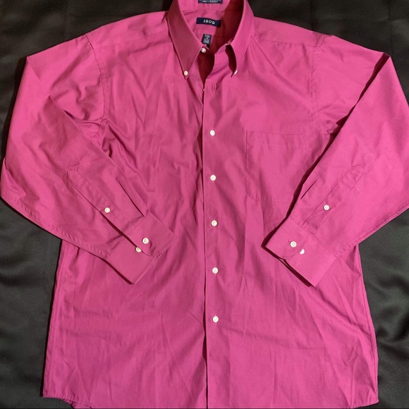 Izod Other - Izod pink, button up, poplin dress shirt - X